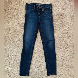American Eagle, Women’s Dark wash Jeggings, size 4 Regular